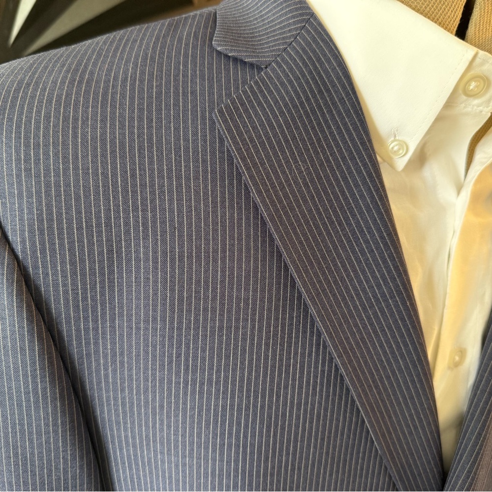 Brooks Brothers Explorer Navy Pinstripe Suit 46R - Picture 10 of 10